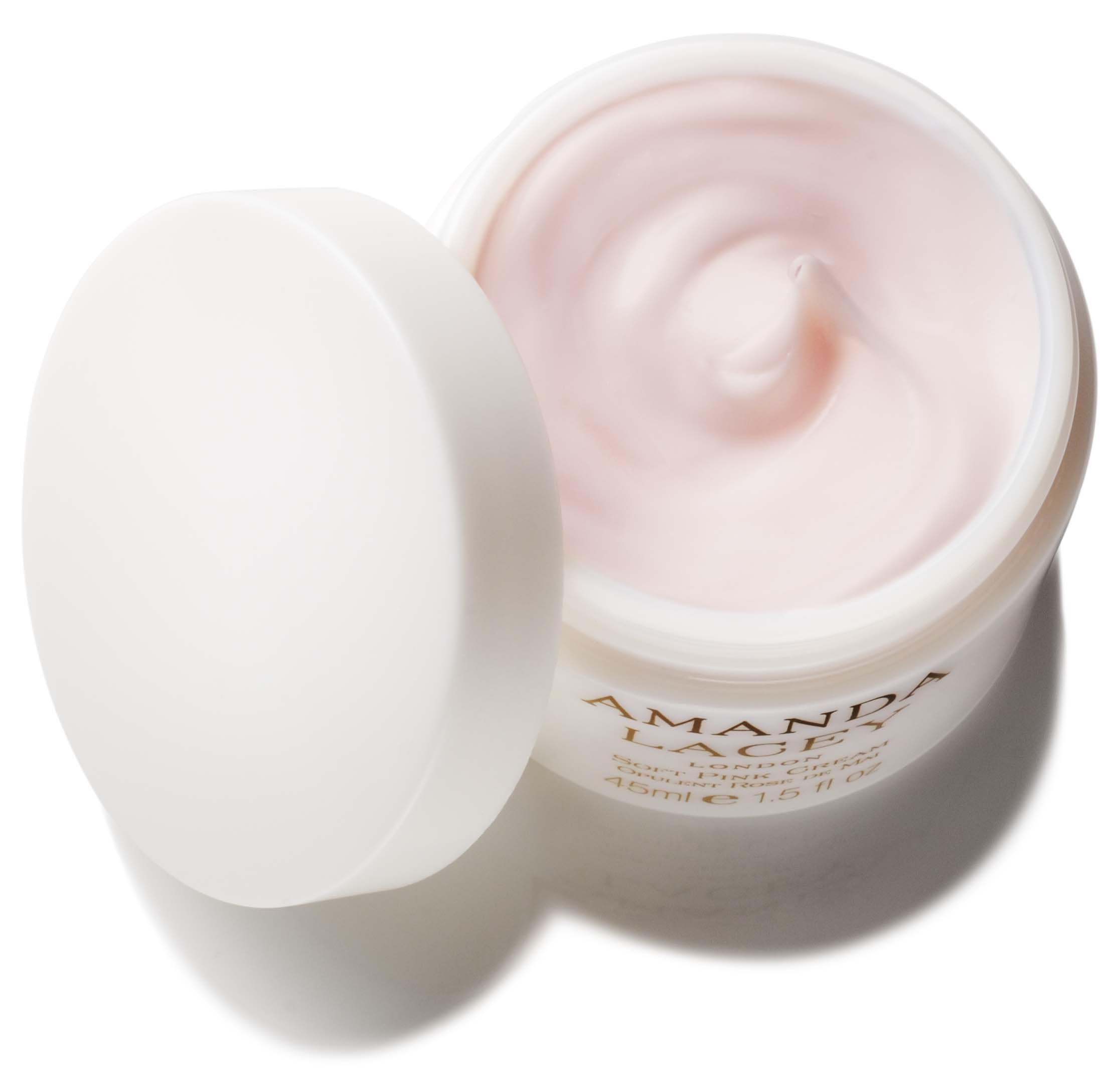 amanda lacey skincare fragrance luxury beauty facialist cleansing products facials soft pink cream london